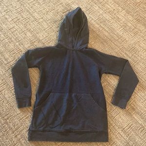 Lululemon, long length, hooded sweatshirt